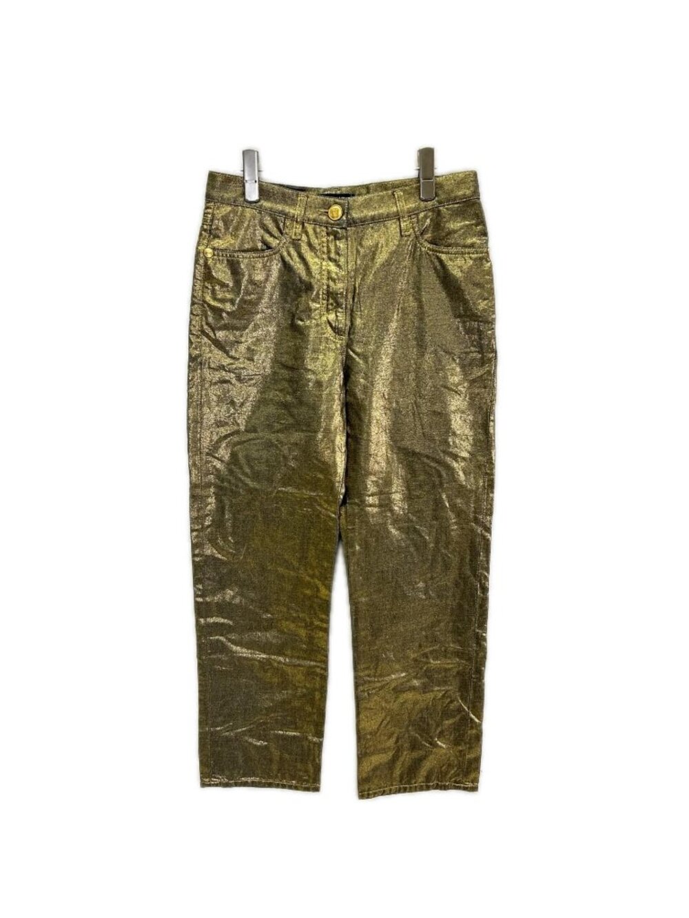Chanel Gold Pants 36